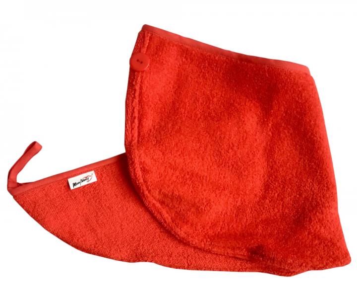 Turban na vlasy MaryBerry Red Couture - červený