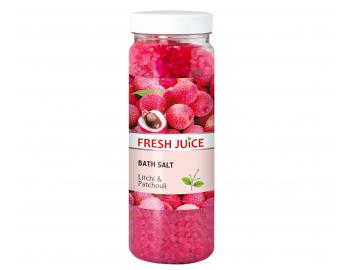 Sůl do koupele Fresh Juice - Liči a Pačuli 700g