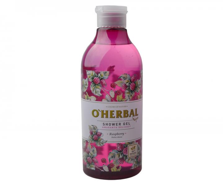 Sprchov gel O'Herbal Amarath Delicacy - Malina 400 ml
