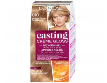 Barv�c� kr�m bez amoniaku Lor�al Casting Cr�me Gloss - 810 vanilkov� zmrzlina