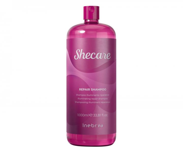 Šampon pro velmi poškozené vlasy Inebrya Shecare Repair Shampoo - 1000 ml