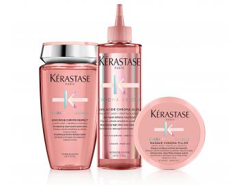 Sada pro barvené vlasy Kérastase Chroma Absolu + vyživující maska 75 ml zdarma