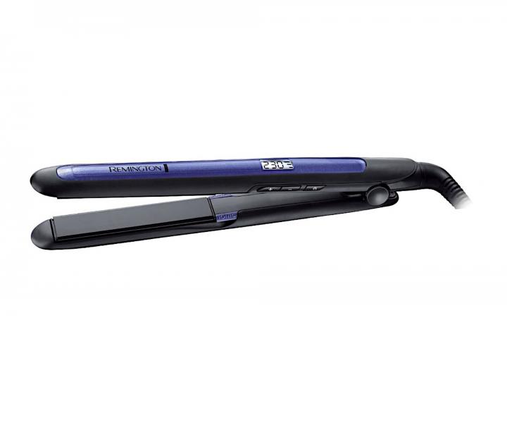 Žehlička na vlasy Remington Pro-Ion Straight S7710 - černo-fialová