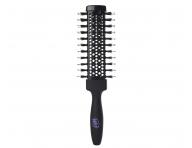 Čtverhranný foukací kartáč pro efekt plážových vln Wet Brush Beach Waves Round Brush - černý
