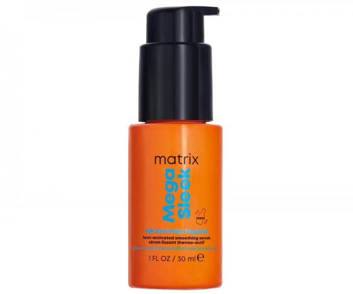 Uhlazuj�c� termoochrann� s�rum pro nepoddajn� vlasy Matrix Mega Sleek 96H Anti-Frizz TopCoat Serum - 30 ml