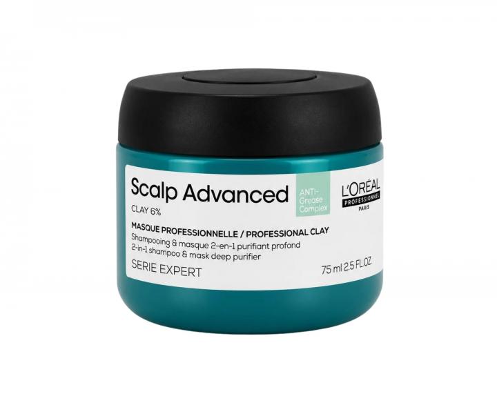 Sada pro zklidn�n� mast�c� se poko�ky Lor�al Professionnel Scalp Advanced + �ampon a maska 2v1 75 ml zdarma