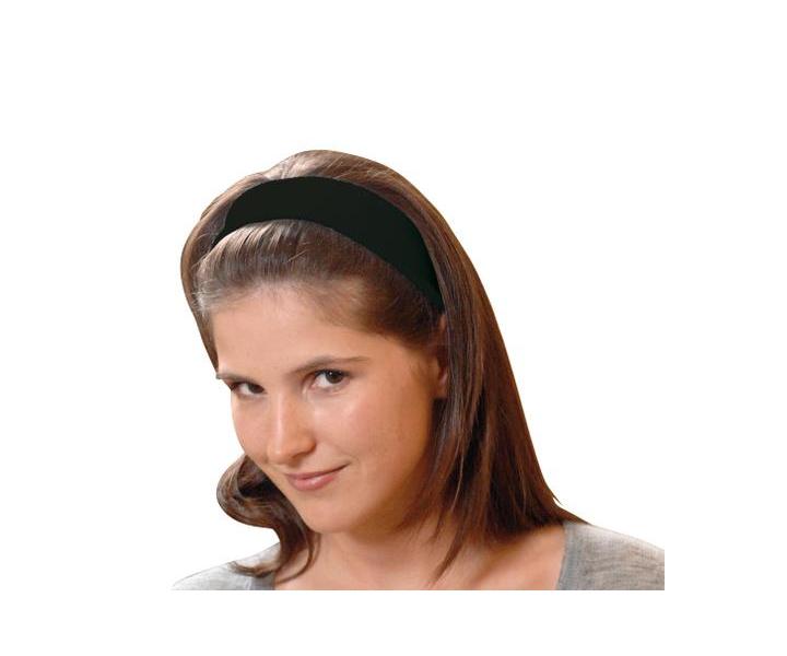 Kosmetická čelenka Classic Sibel, černá