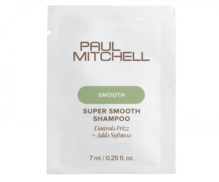 Uhlazuj�c� �ampon pro krepat� vlasy Paul Mitchell Smooth Super Smooth Shampoo - 7 ml