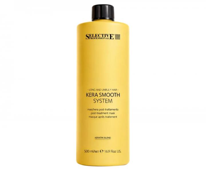 Vyhlazuj�c� maska pro dlouh� a nepoddajn� vlasy Selective Professional Kera Smooth System Post Treatment Mask - 500 ml