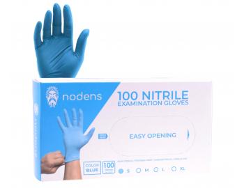Nitrilové rukavice Nodens Nitrile Examination Gloves - 100 ks, modré, velikost S