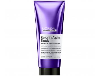 K�ra pro uhlazen� krepat�ch vlas� Lor�al Professionnel Serie Expert Keratin Alpha Sleek Smooth Transformer - 200 ml