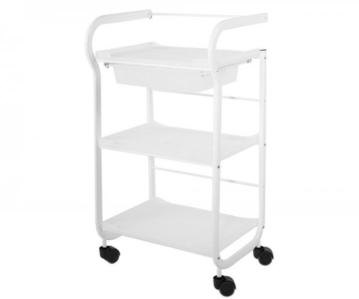 Kosmetick� stolek na kole�k�ch SilverFox 1017 - b�l�
