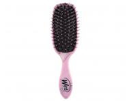 Kartáč na rozčesávání vlasů s nylonovými a kančími štětinami Wet Brush Shine Enhancer - růžovofialový