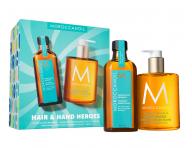 D�rkov� sada olejov� p��e Moroccanoil Treatment Hair & Hand Heroes + tekut� m�dlo na ruce Moroccanoil zdarma