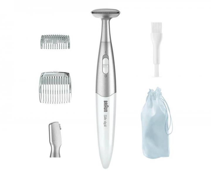D�msk� zast�ihova� chloupk� Braun Silk �pil Bikini Trimmer FG1100  - b�l�
