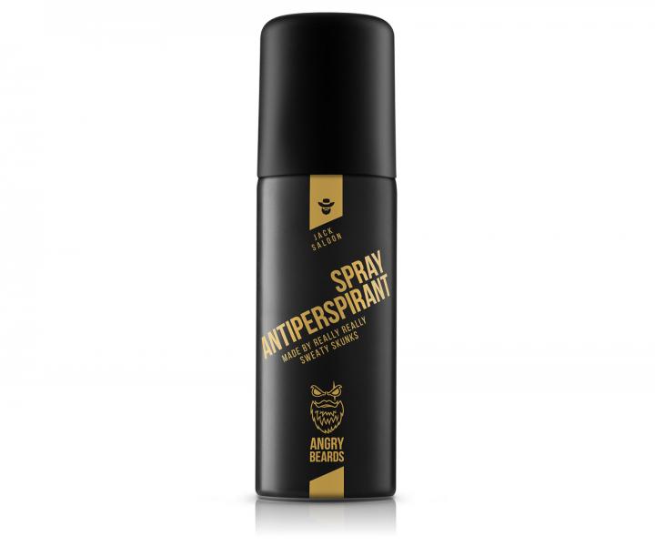 Pánský antiperspirant Angry Beards Spray Antiperspirant Jack Saloon - 50 ml