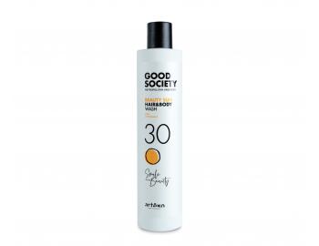 ada pro ochranu vlas a pokoky ped sluncem Artgo Good Society Beauty Sun - ampon a sprchov gel 2v1 - 300 ml