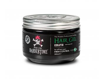 Gel na vlasy s keratinem se silnou fixací Barbertime Hair Gel Keratin - 300 ml