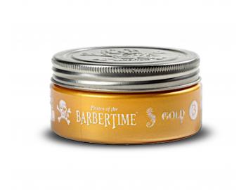 Pomáda na vlasy se střední fixací a vysokým leskem Barbertime Gold Pomade No. 3 - 150 ml