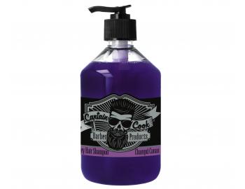 Pnsk neutralizan ampon na ediv vlasy Captain Cook Grey Hair Shampoo - 500 ml