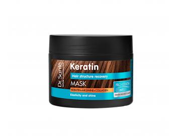 Maska pro obnovu matných a křehkých vlasů Dr. Santé Keratin - 300 ml