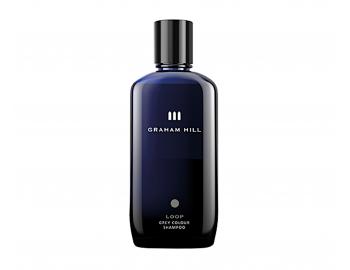 Šedý barvicí šampon pro muže Graham Hill Loop Grey Colour Shampoo - 200 ml