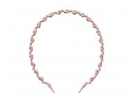Čelenka do vlasů Invisibobble Hairhalo Pink Sparkle - růžová