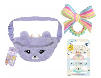 Dtsk sada spirlov gumiky a skipek do vlas Invisibobble Cozy Reindeer Set