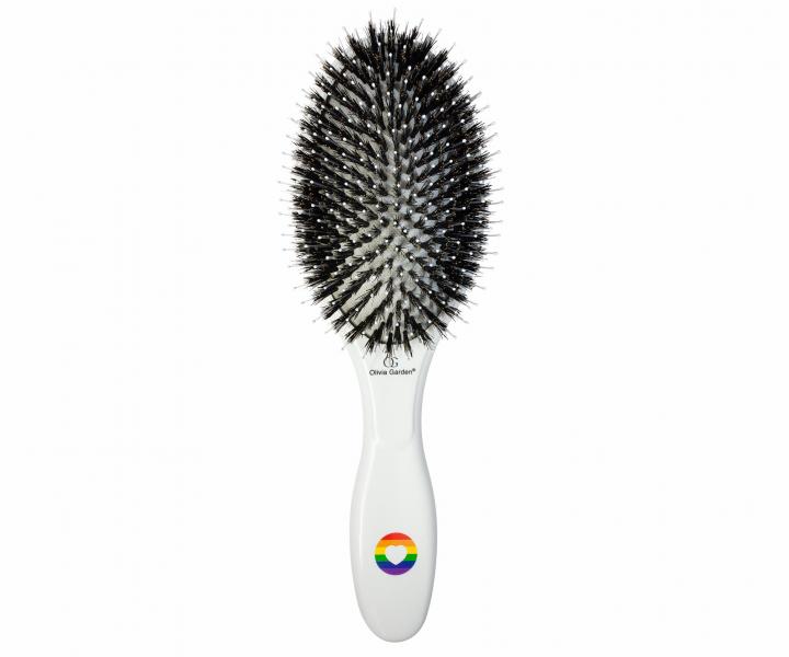 Sada nůžek pro leváky 5,75" a 6,35" Olivia Garden SilkCut Pride Edition + kartáč zdarma