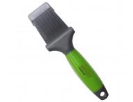 Oboustranný plochý kartáč na zvířecí srst Moser Animal Line Slicker Brush - flexibilní