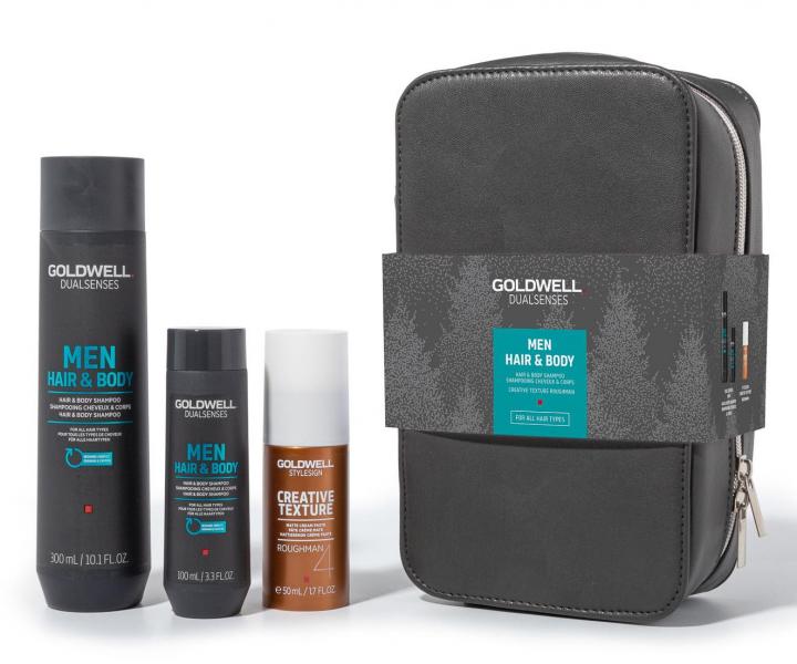Pánská dárková sada na vlasy a tělo Goldwell Dualsenses Men Hair & Body