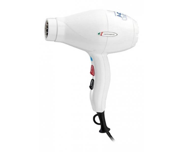 Fén na vlasy Gamma Piú Active Oxygen - 2100 W, bílý