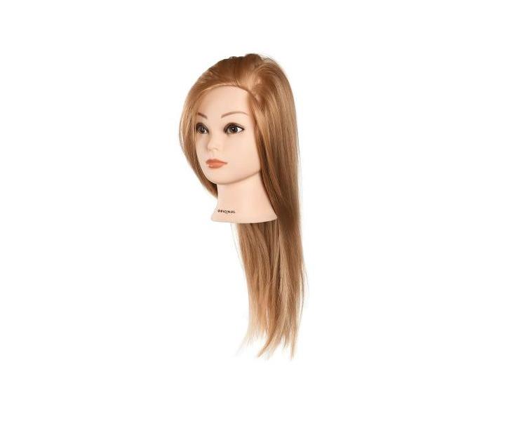Cvin hlava dmsk s umlmi vlasy ANABELLE, Original Best Buy - blond 30 - 40 cm - pok. obal