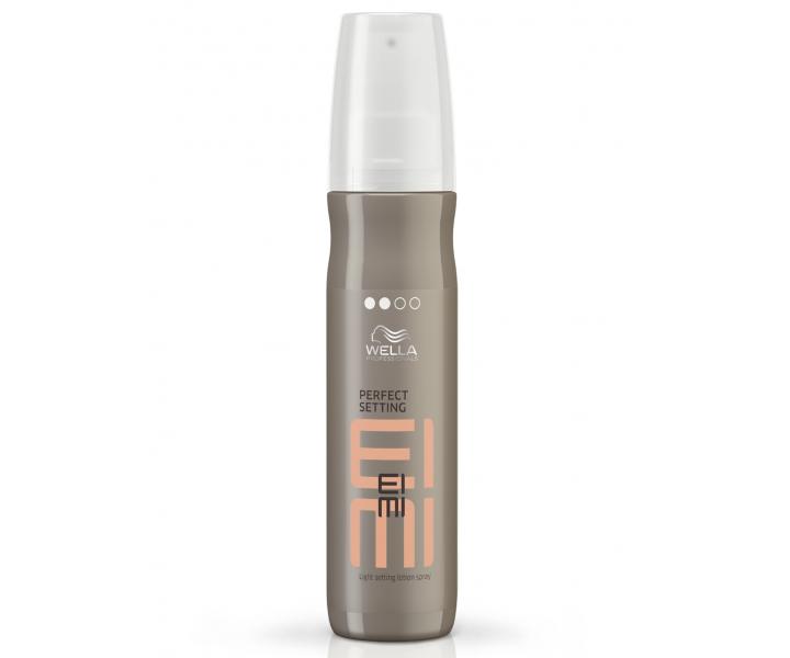 Fixan sprej pro lesk a hebkost vlas Wella EIMI Perfect Setting - 150 ml