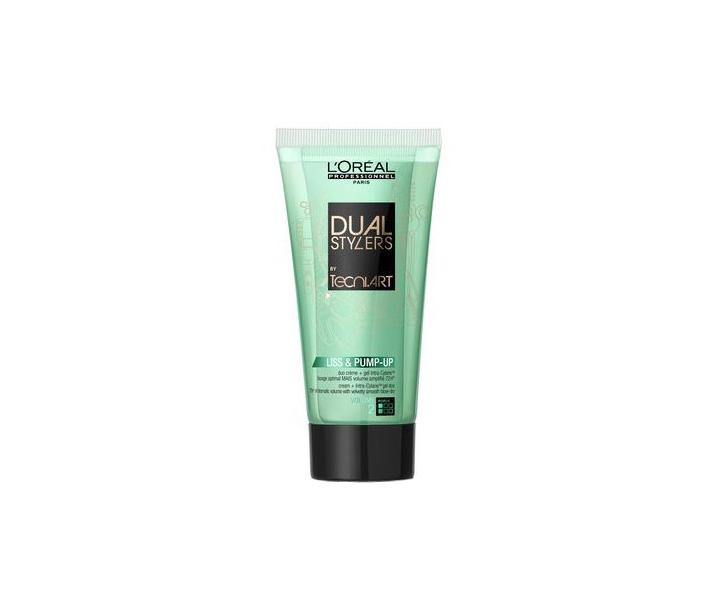 Gel + krm pro objem Loral Dual Stylers Liss & Pump-Up - 150 ml