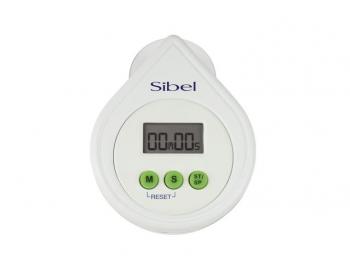 Digitální časovač / minutka s alarmem Sibel - bílá