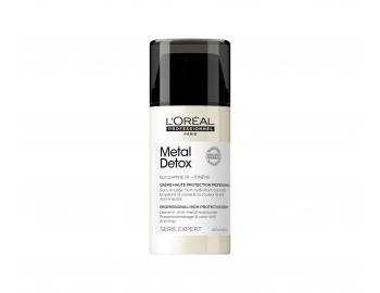 Řada pro barvené a poškozené vlasy L’Oréal Professionnel Serie Expert Metal Detox - ochranný krém - 100 ml