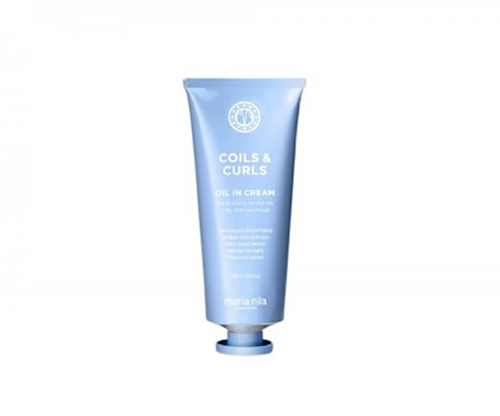 Bezoplachový vyživující krém pro kudrnaté vlasy Maria Nila Coils & Curls Oil In Cream - 100 ml