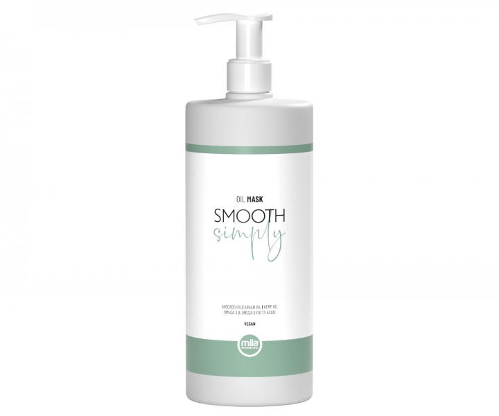 Vyhlazující řada pro kudrnaté, krepaté a zacuchané vlasy Mila Professional Oil Smooth Simply