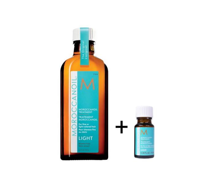 Lehk olejov pe Moroccanoil Treatment  - 100 ml + Olejov pe Moroccanoil - 10 ml zdarma