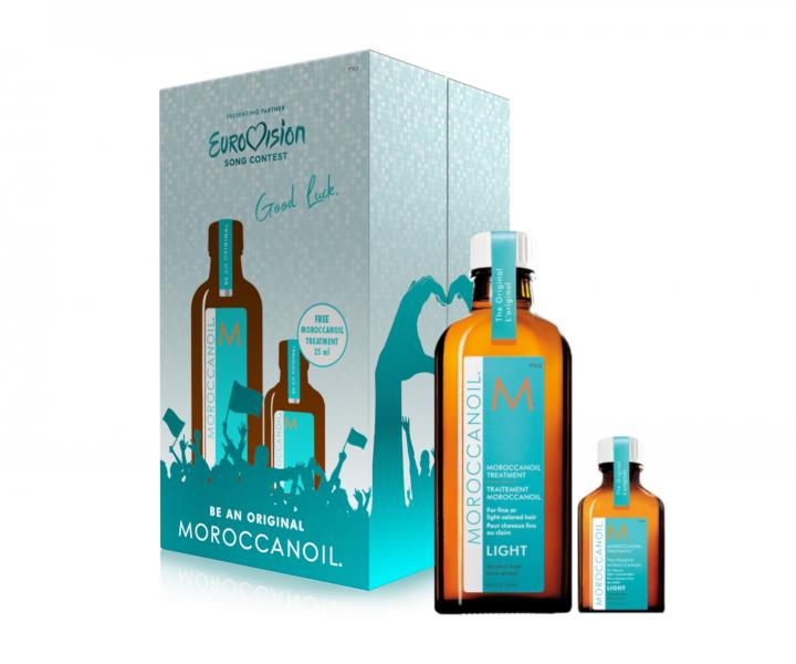 Dárková sada lehké olejové péče Moroccanoil Treatment Light - 100 ml + 25 ml zdarma
