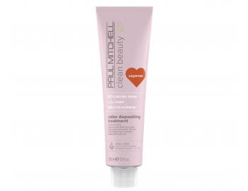 Vyživující barvicí maska Paul Mitchell Clean Beauty Color Depositing Treatment - červená, 150 ml