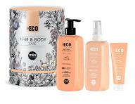 Drkov sada pro pi o cel tlo Mila Professional Be Eco Hair & Body Care Vivid