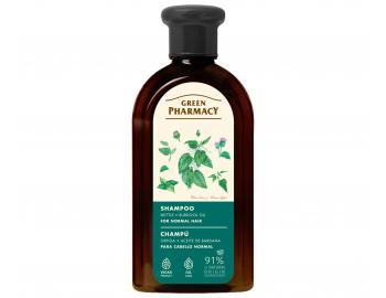ampon pro normln vlasy s kopivou a lopuchovm olejem Green Pharmacy - 350 ml