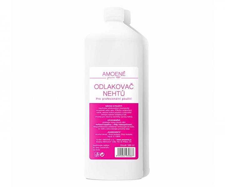 Profesionální odlakovač nehtů Amoené - 500 ml