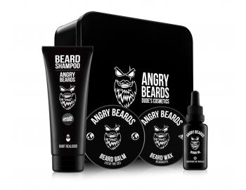 Pánská dárková sada pro úpravu vousů Angry Beards Big Traveller - expirace