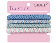 Ozdobn� gumi�ky do vlas� Sibel Twisties