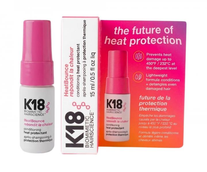 Sada pro ochranu a v��ivu vlas� K18 Damage Shield + bezoplachov� kondicion�r HeatBounce Conditioning 15 ml zdarma