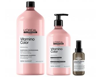 Sada pro z��ivou barvu vlas� Lor�al Professionnel Vitamino Color + p��pravn� p��e Absolut Repair Molecular 100 ml zdarma