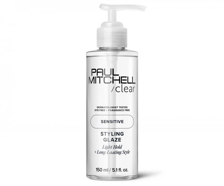 Lehk gel pro jemnou fixaci a tvar Paul Mitchell Clear Sensitive Styling Glaze - 150 ml